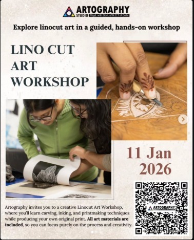 Artography Studio-Lino cut Art Workshop