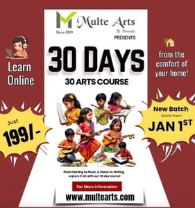 MulteArts-30 Days 30 Arts program