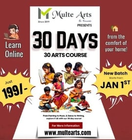 MulteArts-30 Days 30 Arts program
