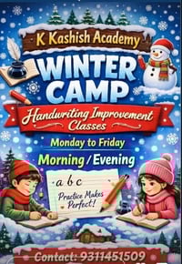K KASHISH ACADEMY-Winter Camp 2026