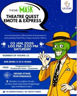 Lets Talk-Theatre Quest Workshop