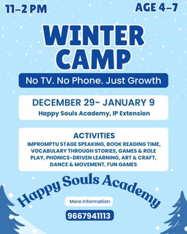 Happy Souls Academy-Winter Camp 2026