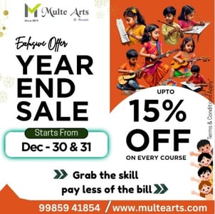 MulteArts-Year End Sale