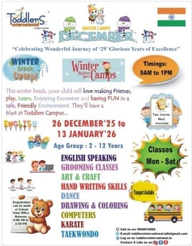 Toddlers International School-Winter Camp 2026