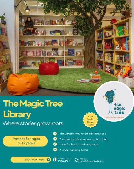 The Magic Tree-Library For Kids