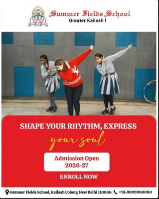 Summer Fields International-Admissions Open 2026-27