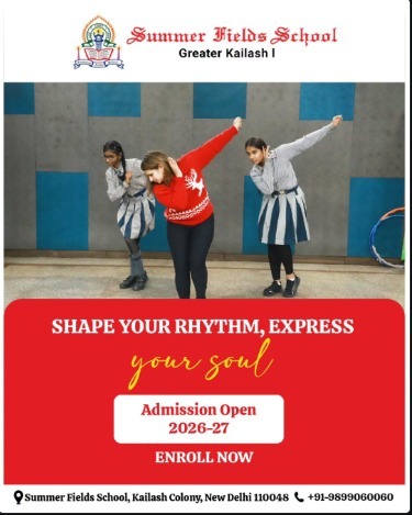 Summer Fields International-Admissions Open 2026-27