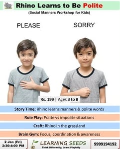 Learning Seeds-Social Manners Workshop