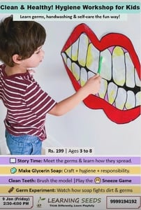 Learning Seeds-Hygiene Workshop for Kids