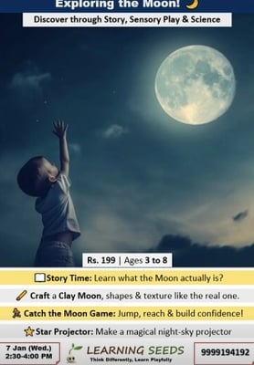 Learning Seeds-Exploring the Moon Workshop