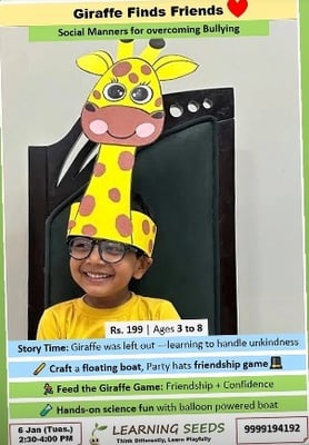 Learning Seeds-Giraffe Finds Friends Workshop