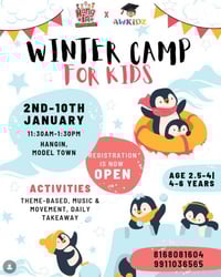 Hangin-Winter Camp for Kids 2026