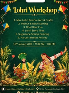 GD Goenka La Petite-Lohri Workshop for Kids