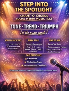 Chant O Chords Music Academy-Social Media Music Fest