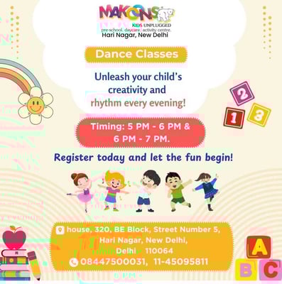 Makoons Hari Nagar-Kids Dance Classes