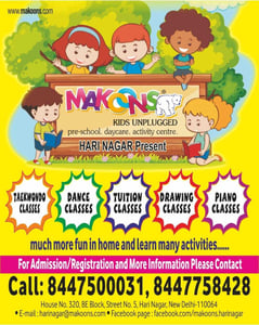 Makoons Hari Nagar-Multiple Activity Centre for Kids