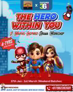 Oxford Kids-Drama Workshop The Hero Within You