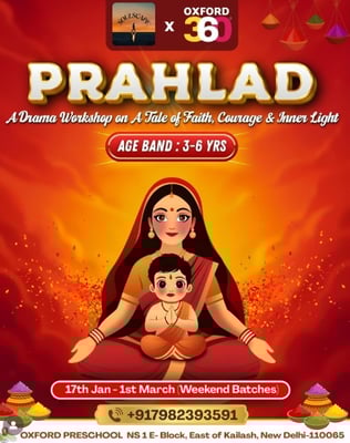 Oxford Kids-Prahlad A Tale of Faith Drama Workshop