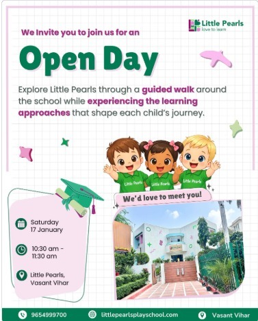 Little Pearls Play School-Open Day Tour