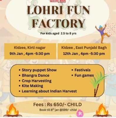 Skillful minds-Lohri Fun Factory