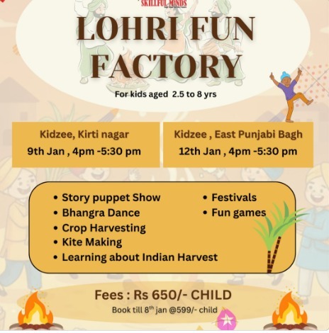 Skillful minds-Lohri Fun Factory