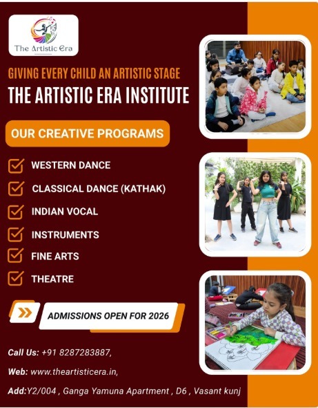 The Artistic Era-Admissions Open 2026
