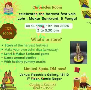 Chronicles Room-Lohri Makar Sankranti and Pongal Celebration