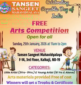 Tansen Sangeet Mahavidyalaya-Republic Day Arts Competition
