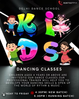 Delhi dance school-Dance Classes for Kids