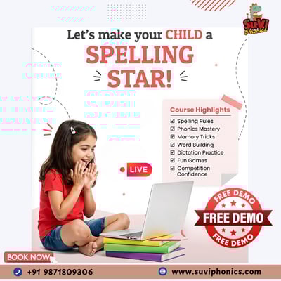 Suvi Phonics-Spelling Course Demo Class