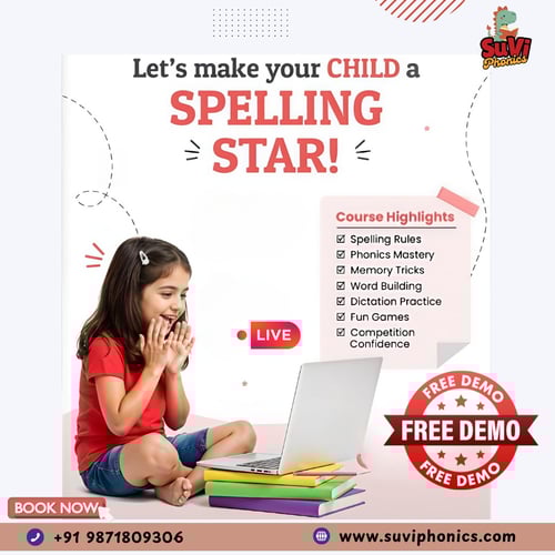 Suvi Phonics-Spelling Course Demo Class