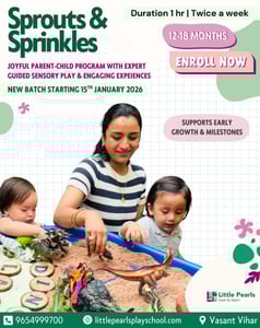 Little Pearls Play School-Parent Child Program