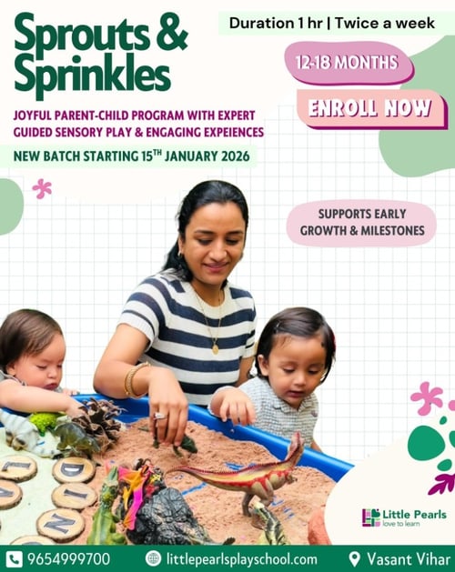 Little Pearls Play School-Parent Child Program