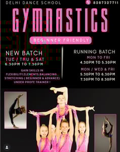 Delhi dance school-Gymnastics Program