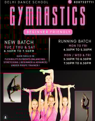 Delhi dance school-Gymnastics Program