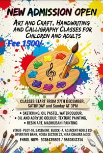 Fine Arts Academy-Admissions Open