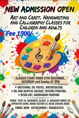 Fine Arts Academy-Admissions Open