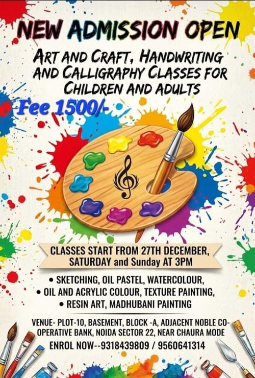 Fine Arts Academy-Admissions Open