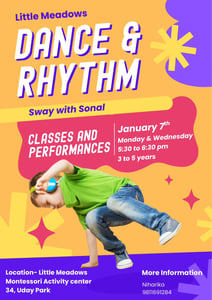 Little Hands Play School & Day Care-Dance and Rhythm Classes