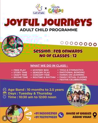 House of Giggles-Joyful Journeys Adult Child Program