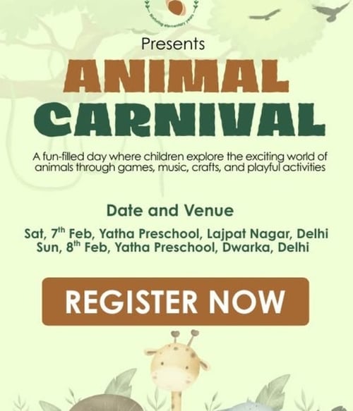 Yatha Preschool and Day Care-Animal Carnival