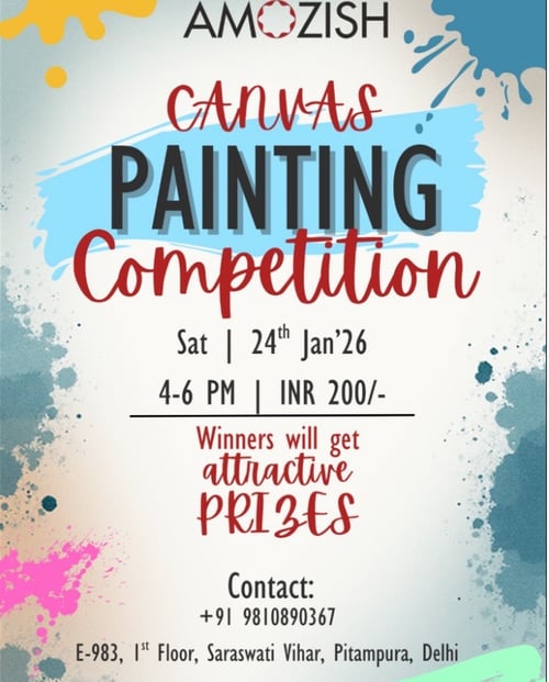 Amozish-Canvas Painting Competition