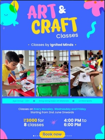 Ignited Minds-Art and Craft Classes