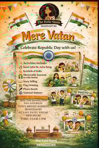 The Bright Bambini-Republic Day celebration