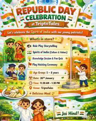 Triptotales Storytelling Centre-Republic Day Celebration