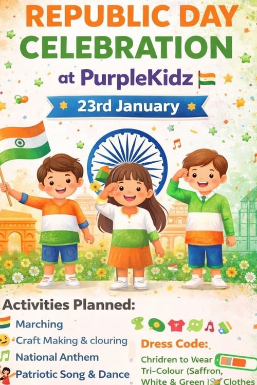 Purple Kidz-Republic Day Celebration