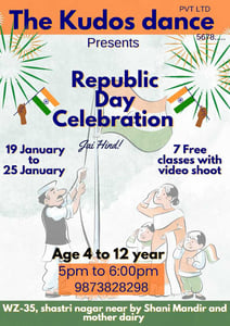 THE KUDOS DANCE-Republic Day Celebration