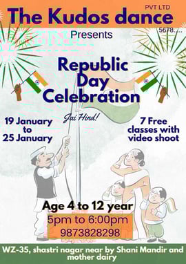 THE KUDOS DANCE-Republic Day Celebration