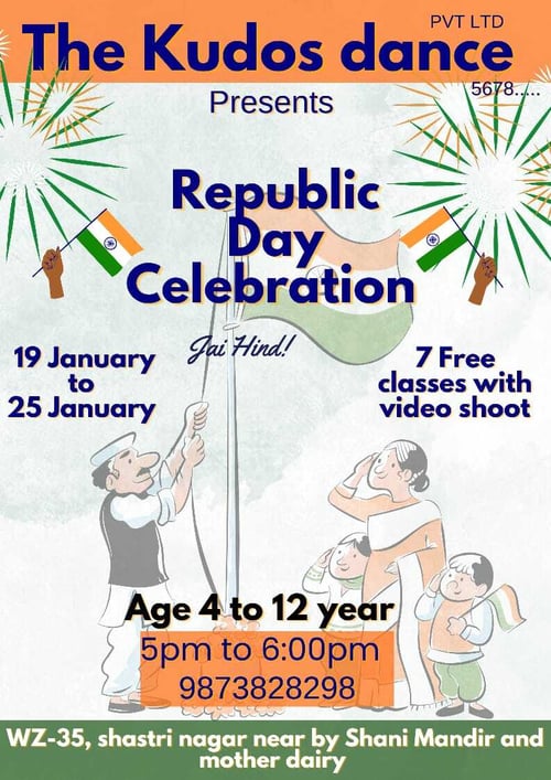 THE KUDOS DANCE-Republic Day Celebration