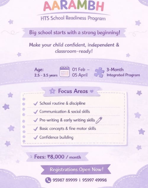 Holy Trinity School-AARAMBH Early child program